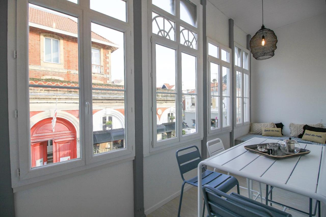 La Maison Bleue - En Plein Coeur D'Arcachon Esterno foto